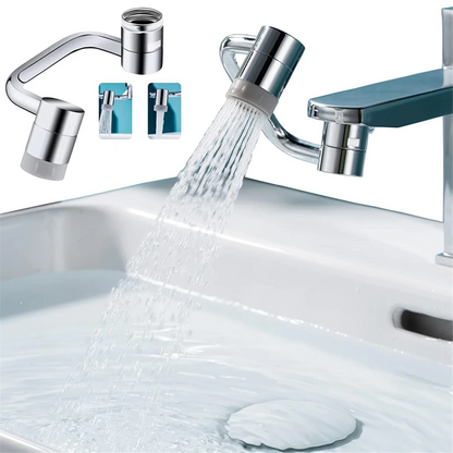 Universal 1080° Rotating Faucet Extender Aerator
